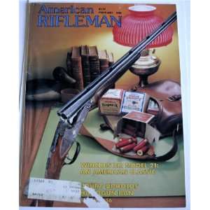   Rifleman Feb. 1982 Winchester Model 21 an American Classic NRA Books