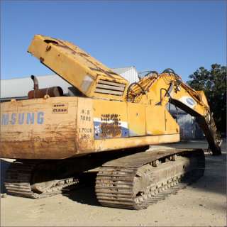 1999 Samsung Excavator SE450LC 2 7,635 Hrs w/UP  