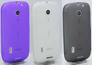 REAL* Sofiz Huawei Sonic U8650 Glossy TPU Jelly Case in Grey/White 