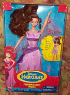 RARE 1996 Disneys Hercules Fashion Secrets Megara Doll  