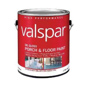  Valspar 1 Gallon Oil Floor Paint Dark Gray 009.0048222.007 