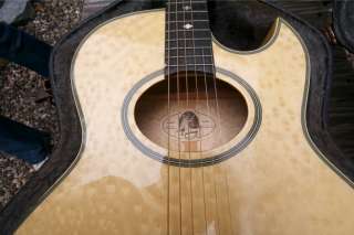   Epiphone PR7E Spotted Maple acoustic electric guitar ibn HSC  