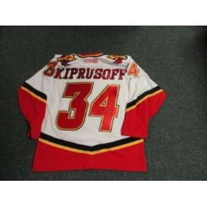 Miikka Kiprusoff Signed Uniform   Autographed NHL Jerseys