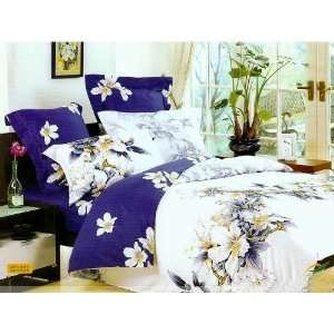  Bedding classic blue cotton activated small jacquard four 