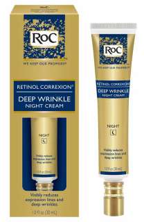  RoC Retinol Correxion Deep Wrinkle Night Cream, 1 Ounce 