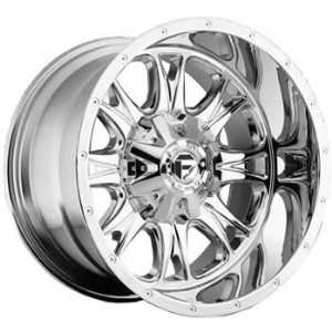 Fuel Throttle 20x12 Chrome Wheel / Rim 5x150 with a  31mm Offset and a 