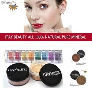  Itay 100% Mineral Foundation MF3 Cafe + 8 stack 100% 