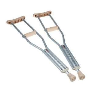   Adult Push Button Aluminum Crutches (Pair) RBA976 00 