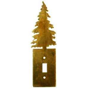    Tree Single Toggle Metal Switch Plate Cover