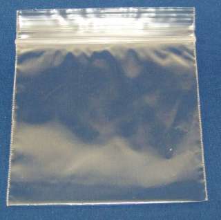 Reclosable Ziplock Clear Plastic Bags   100 ct.  