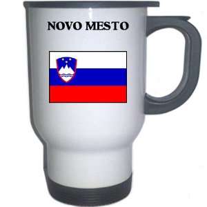  Slovenia   NOVO MESTO White Stainless Steel Mug 