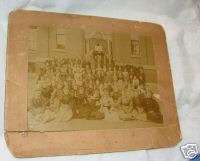 1898 Lynn Ma Ingalls School Nash Cabinet Photo  