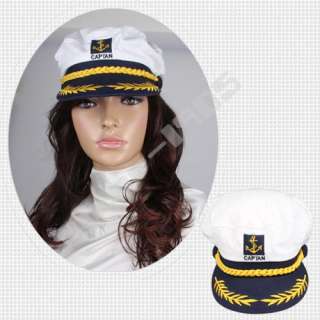 captain navy marine sailor hat cap party