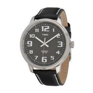 Timex Mens Black Watch With Over Sized Black Dial
