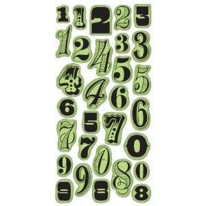 Inkadinkaclings Rubber Stamps That Cling, Numbers 