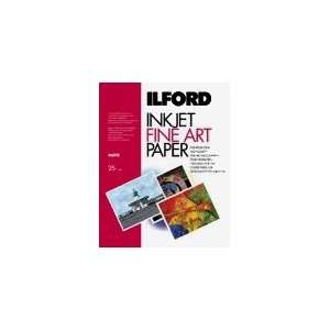  ILFORD Inkjet 8.5X11 25 Sheet Matte Fine Art Paper Office 