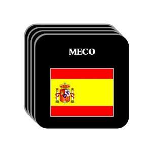  Spain [Espana]   MECO Set of 4 Mini Mousepad Coasters 