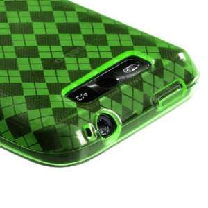  Green Argyle Pane Candy Skin Cover For LG MS840(Connect 4G 