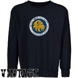  Texas A & M Commerce Lions Youth Navy Blue Distressed Logo 