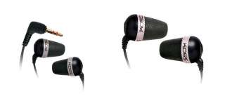 koss the plug in ear earphones headphone black for ipod brand new 