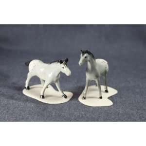  3 Miniature Porcelain Animal Appaloosa Pair   HOR902 