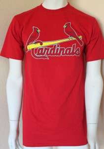 MLB St Louis Cardinals Major League Crew Neck T Shirt S  
