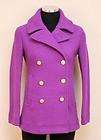 NWT J Crew $258 Majesty Peacoat Fiesta Purple   8  