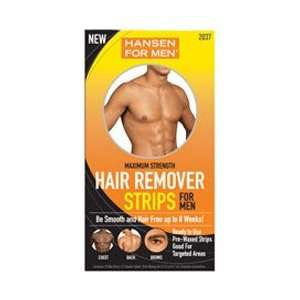  Hair Remover Strips for Men, Maximum Strength by Hansen 