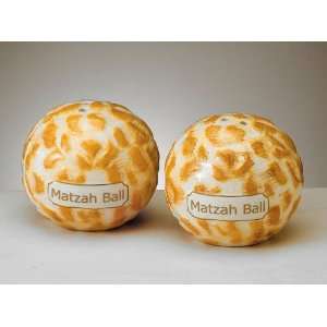  Ceramic Matzah Ball Salt & Pepper Shakers 