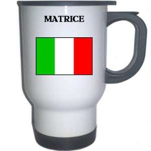  Italy (Italia)   MATRICE White Stainless Steel Mug 