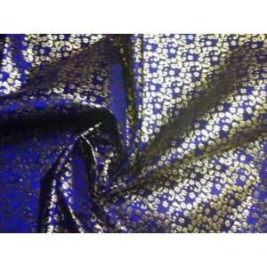   Paisley Metallic Brocade Fabric 45 By the Yard Arts, Crafts & Sewing
