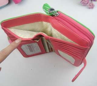 new lady colorful card long handbag clutch wallet purse  
