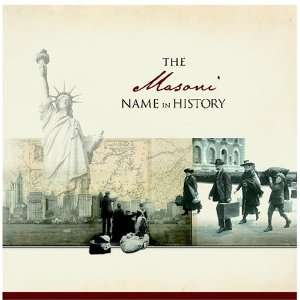 The Masoni Name in History Ancestry  Books