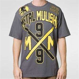  Metal Mulisha Intersect T Shirt   Medium/Charcoal 