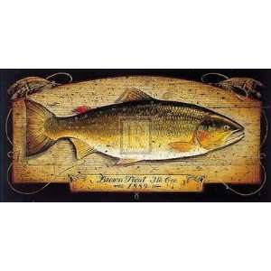  Brown Trout Poster Print