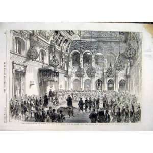    1861 King William Prussia Noble Garter Investiture