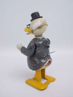 Vintage Marx Linemar Ludwig Von Drake Tin Toy Windup  