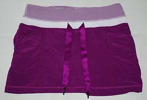 BLOW OUT SALE New Lululemon Yoga Sport Purple Run Energy Skirt Size 4 