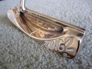 RARE JAPAN ISSUE BeCu PING ZING 2 COPPER GOLF PUTTER   COLLECTIBLE 