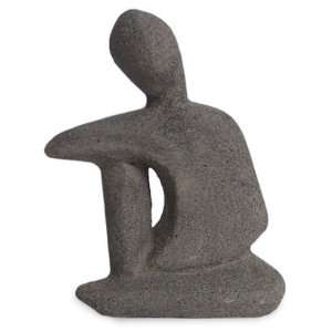  Abstract Man Sitting II, statuette