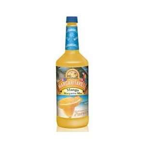 Margaritaville Mango Margarita Mix, 33.81 ounce Bottle  
