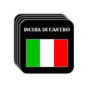  Italy   ISCHIA DI CASTRO Set of 4 Mini Mousepad Coasters 
