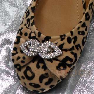   Fashion Casual Leopard Print Flats Shoes LORITA 09 CAMEL/Black NEW