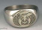 jems masonic rings shriner buckle 3d silver ring $ 99