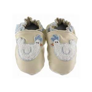  Jack and Lily Baby Shoes Bone with White Rooster 18 24M 