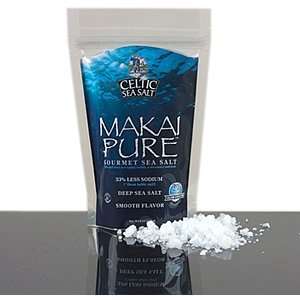 Makai Pure Gourmet Sea Salt 1/2 lb  Grocery & Gourmet Food