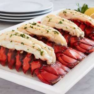 Maine Lobster Tails, 12 count  Grocery & Gourmet Food