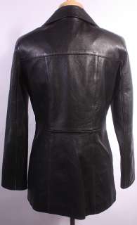 WOMENS JLC SOFT LEATHER CUTE HIPSTER COAT/JACKET sz S  