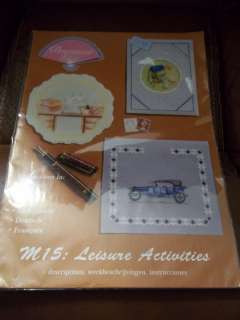 Vintage Pergamano Pattern Book M15 Leisure Activities  