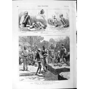  1877 Famine Madras Presidency Monegar Choultry People 